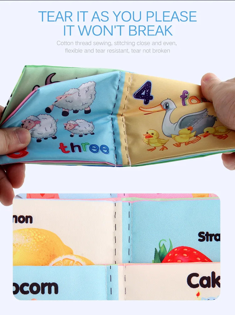 Baby Cloth Books Enlightenment Early Educational Toys