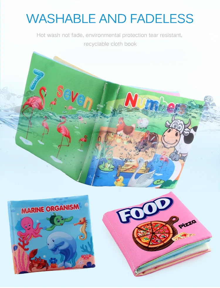 Baby Cloth Books Enlightenment Early Educational Toys