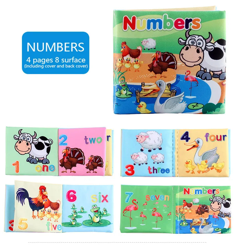 Baby Cloth Books Enlightenment Early Educational Toys