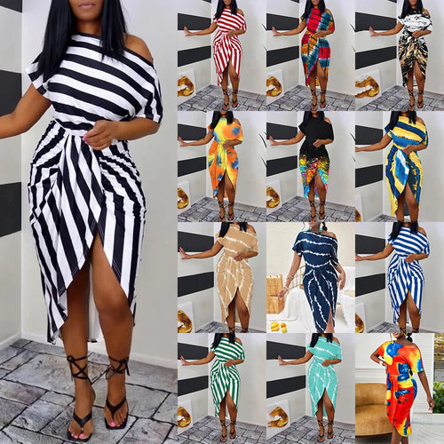 Off Shoulder Elegant Casual Dresses