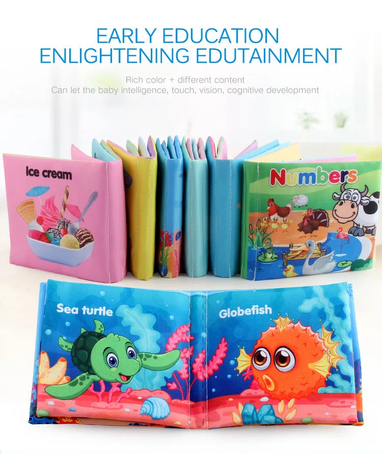 Baby Cloth Books Enlightenment Early Educational Toys