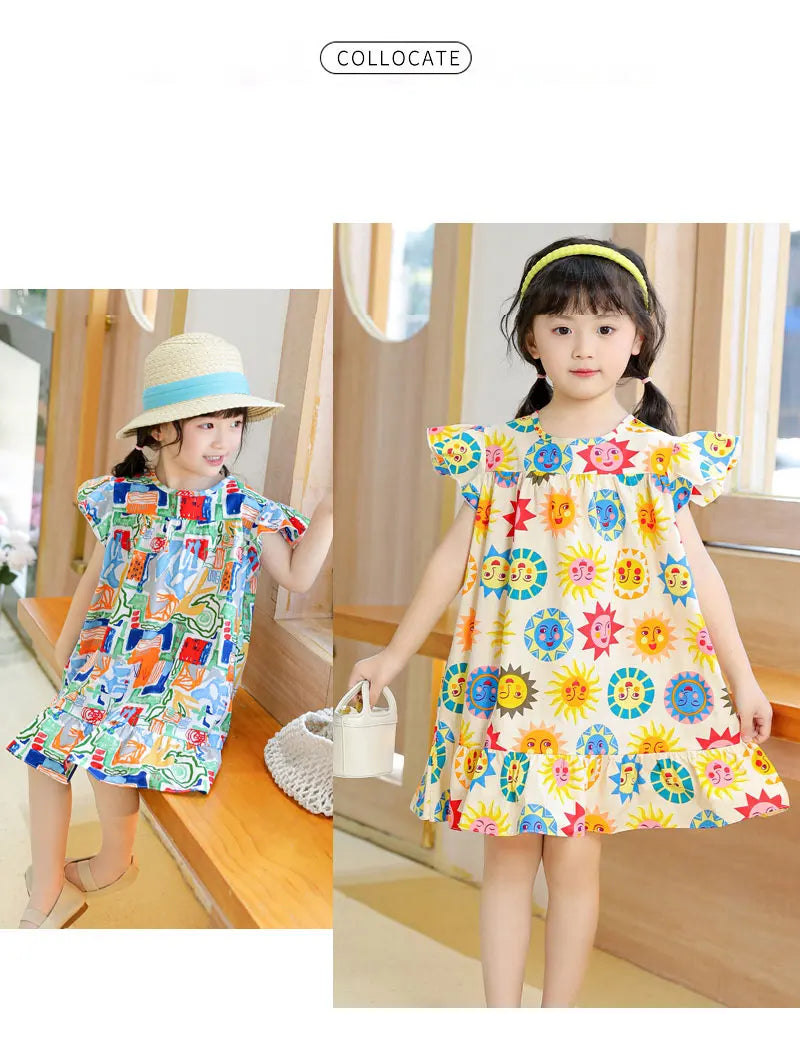 Summer girl's dress