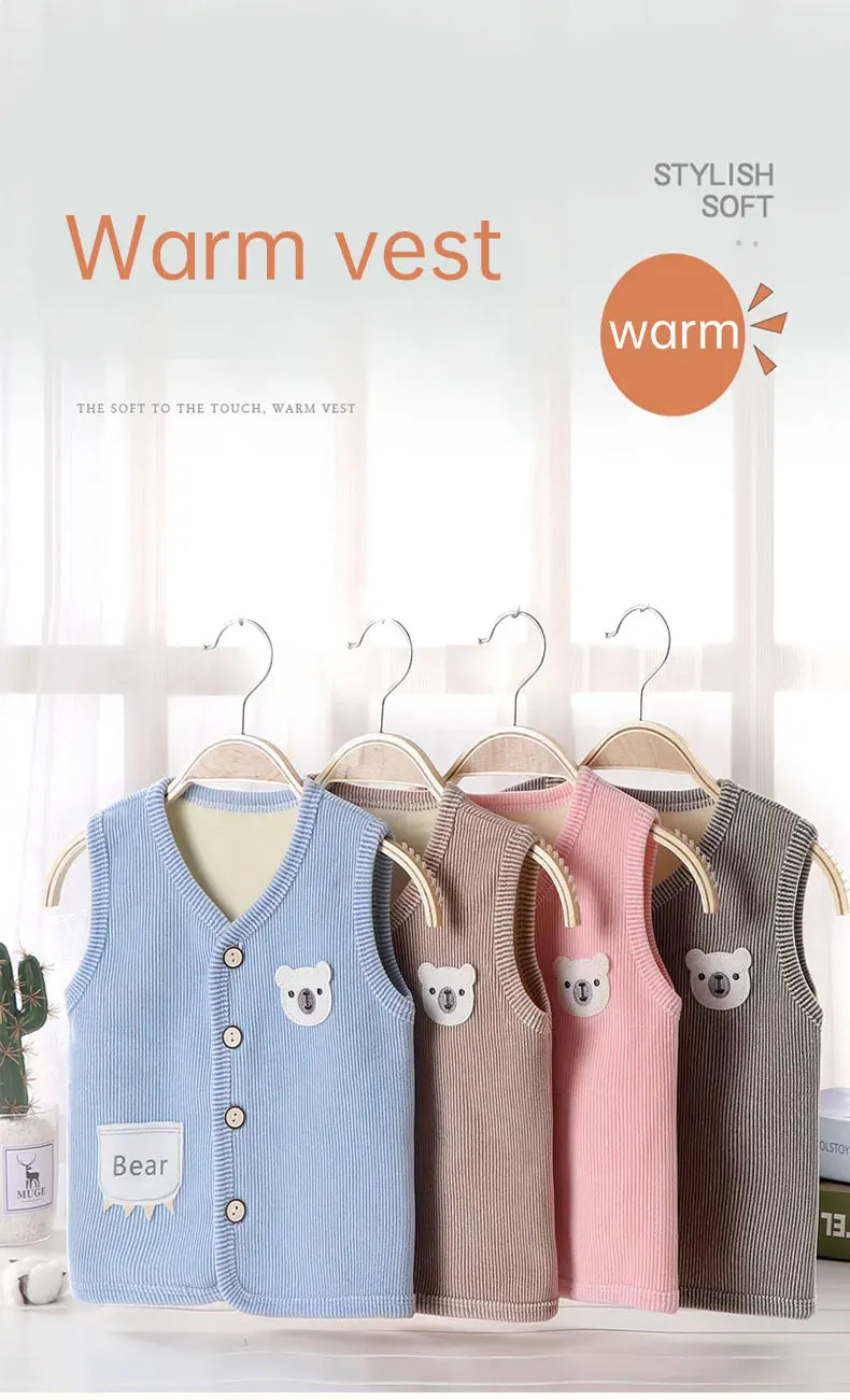 Kids Clothes Waistcoat