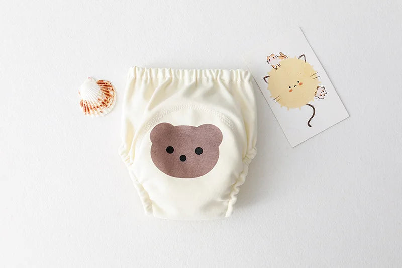 Cotton Baby Training Pants for Kids Diaper Waterproof Underwear