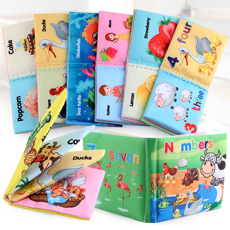 Baby Cloth Books Enlightenment Early Educational Toys