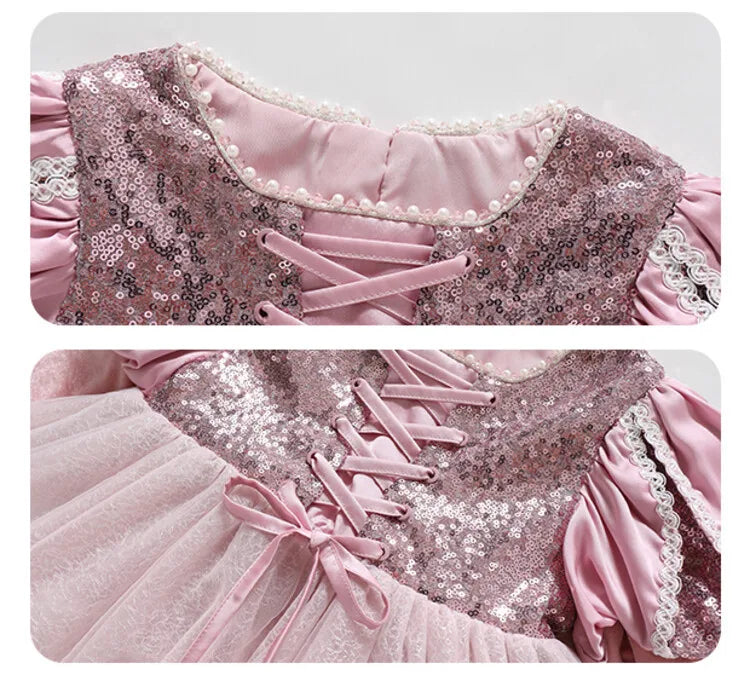 Girls Dress 2023 Spring  Autumn New Western Style dress