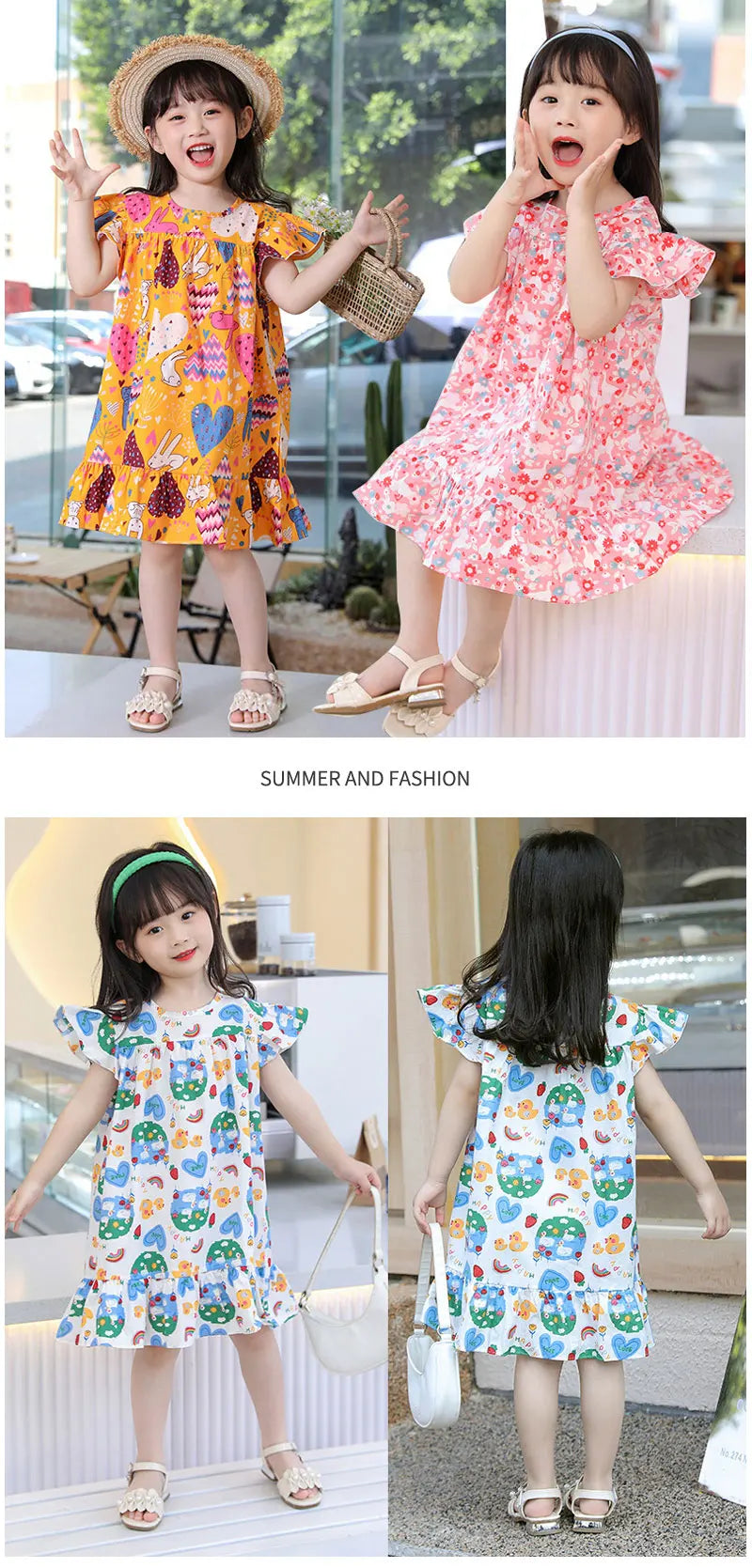 Summer girl's dress