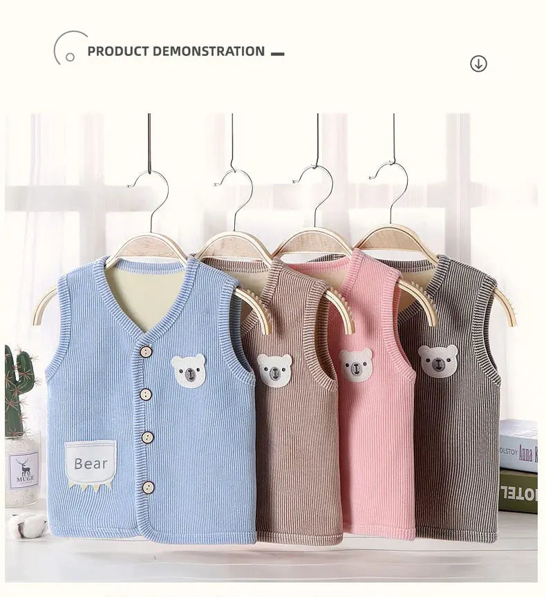 Kids Clothes Waistcoat