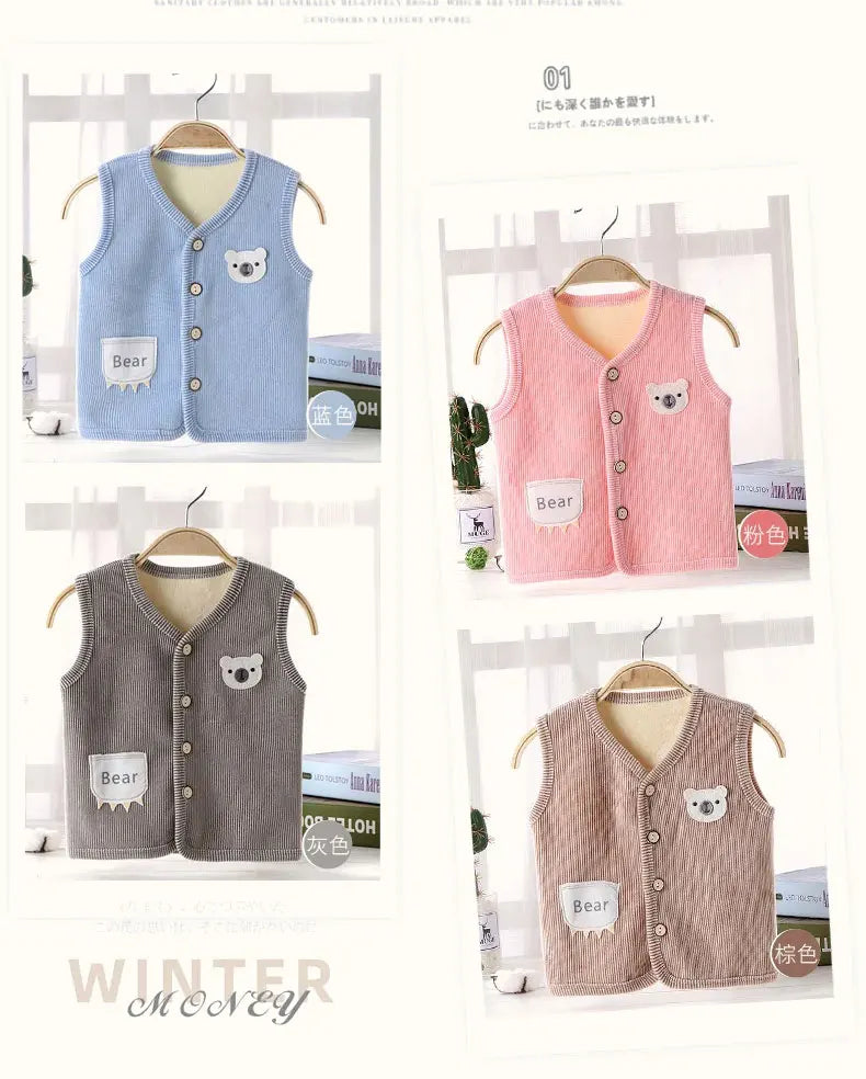 Kids Clothes Waistcoat