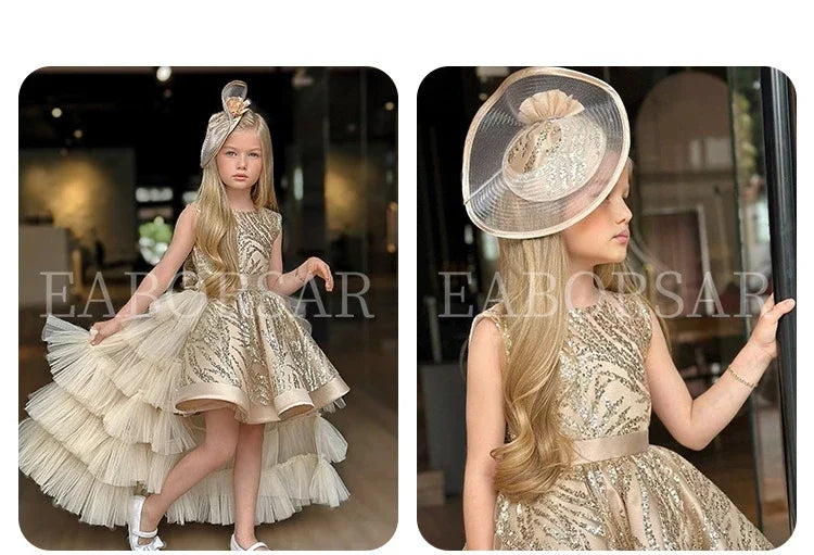Girl's Princess Dress Cute Party Clothes for Special Events