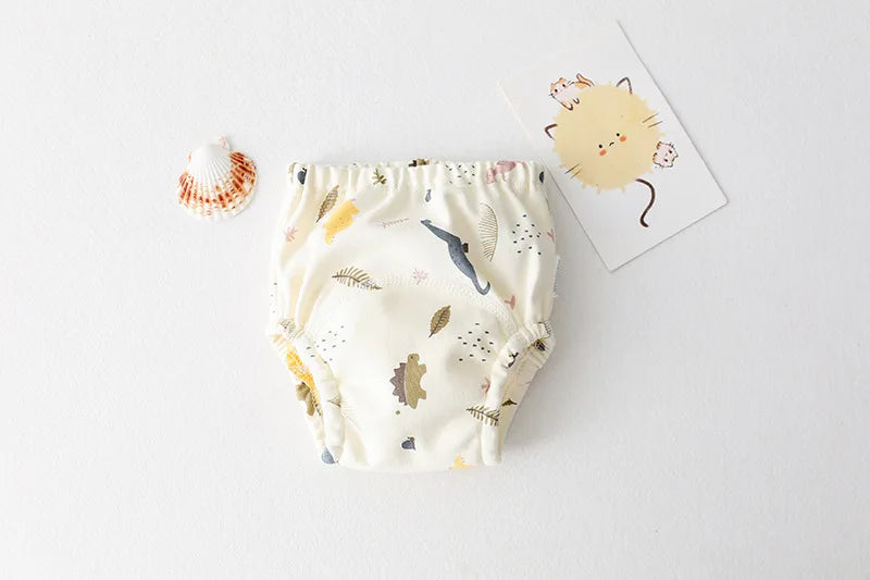 Cotton Baby Training Pants for Kids Diaper Waterproof Underwear