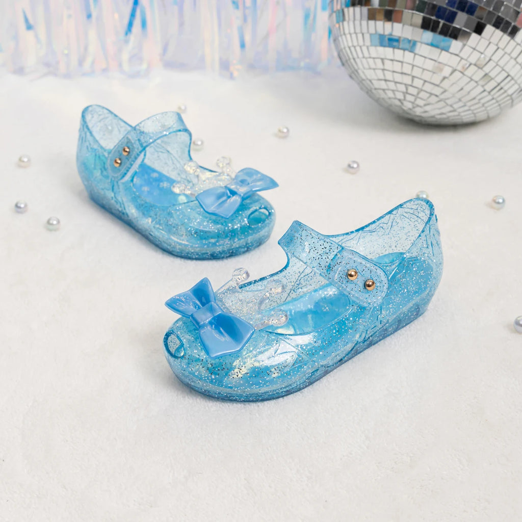 New Children's Garden Shoes Pure Color Bright Bow Sandals