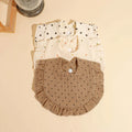3pcs Baby Cute Ruffle Edge Saliva Towel