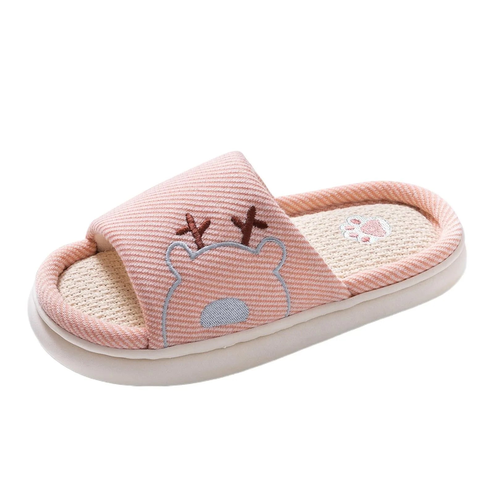 Children's Linen Slippers