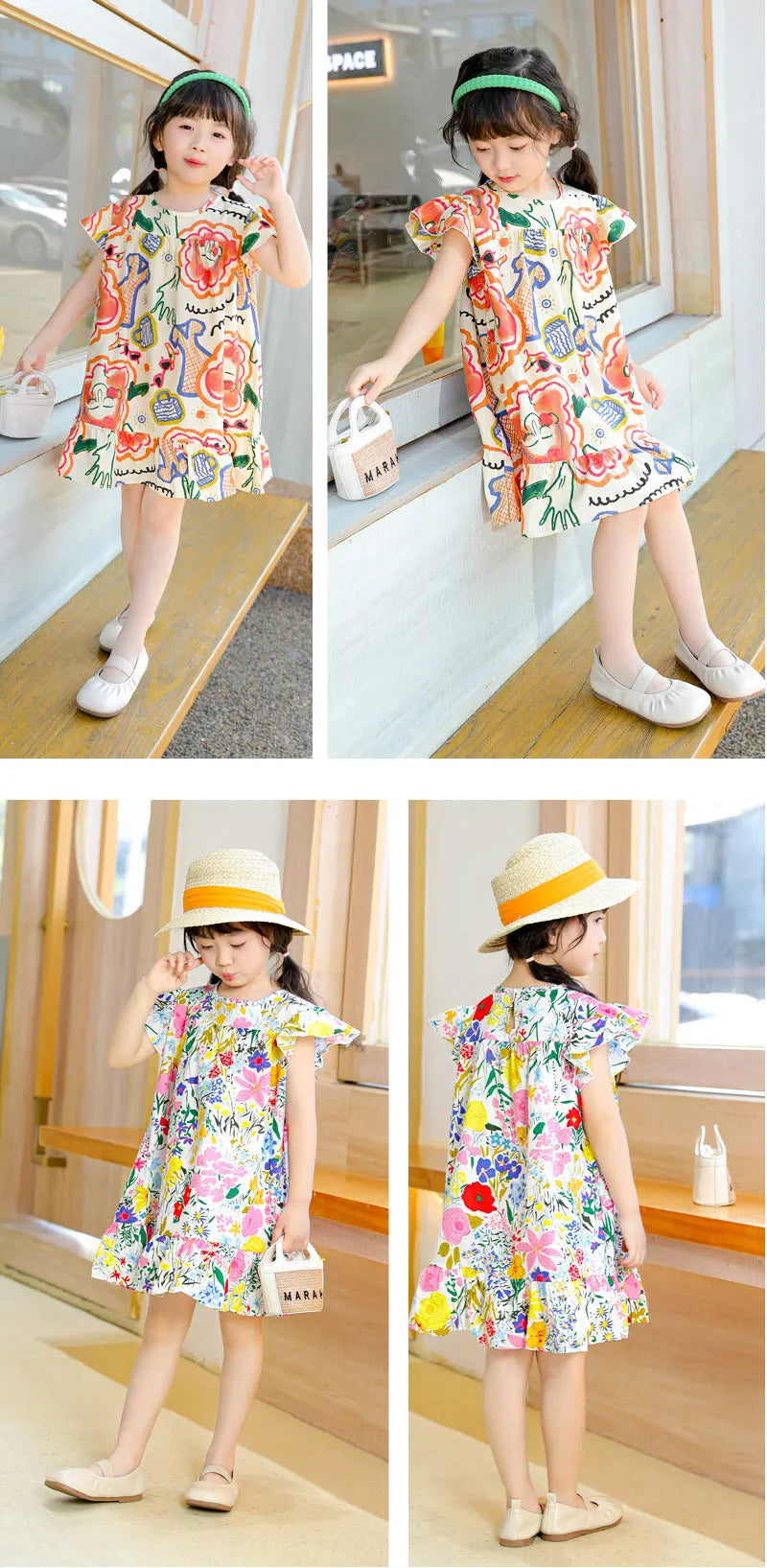 Summer girl's dress