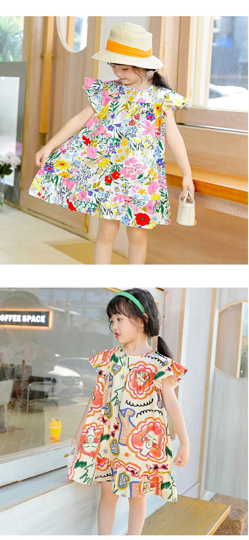 Summer girl's dress