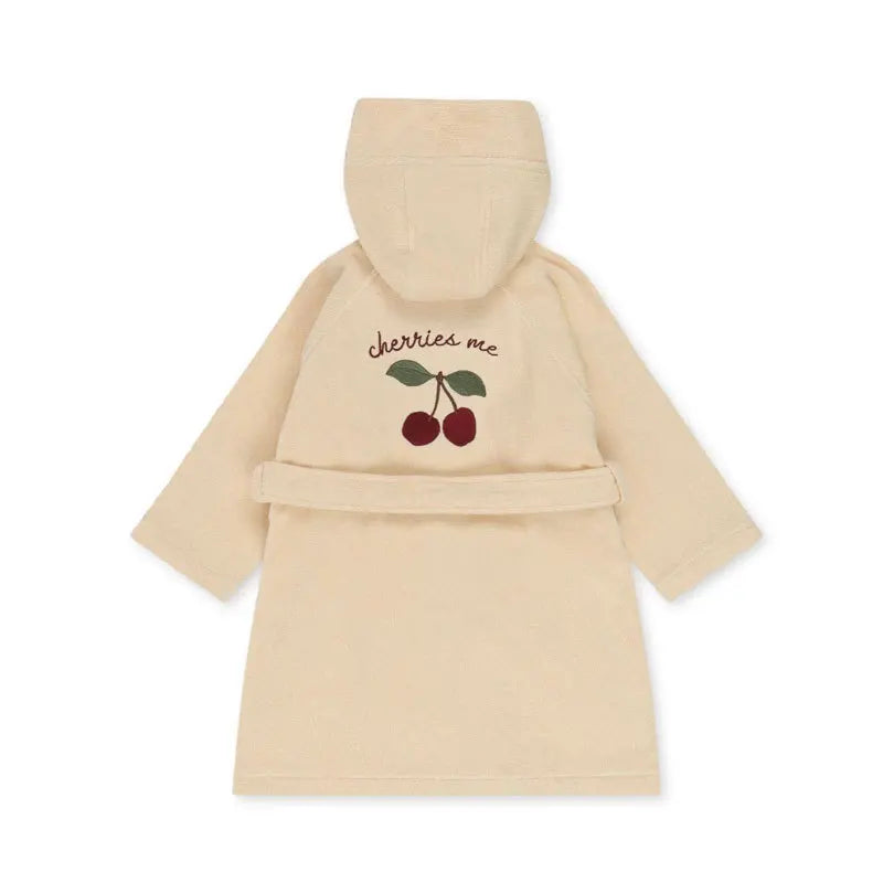 2024 KS Kids Cute Lemon Bathrobe Boys Girl Pajamas Toddler Clothing