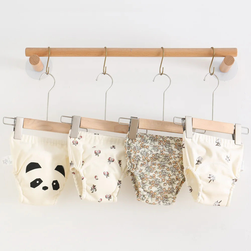 Cotton Baby Training Pants for Kids Diaper Waterproof Underwear