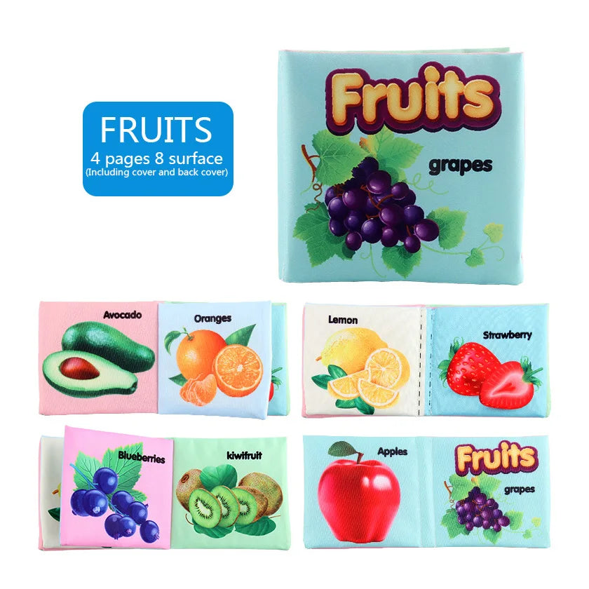 Baby Cloth Books Enlightenment Early Educational Toys