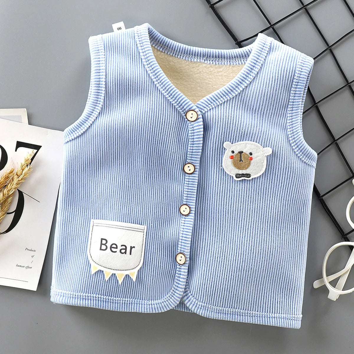 Kids Clothes Waistcoat