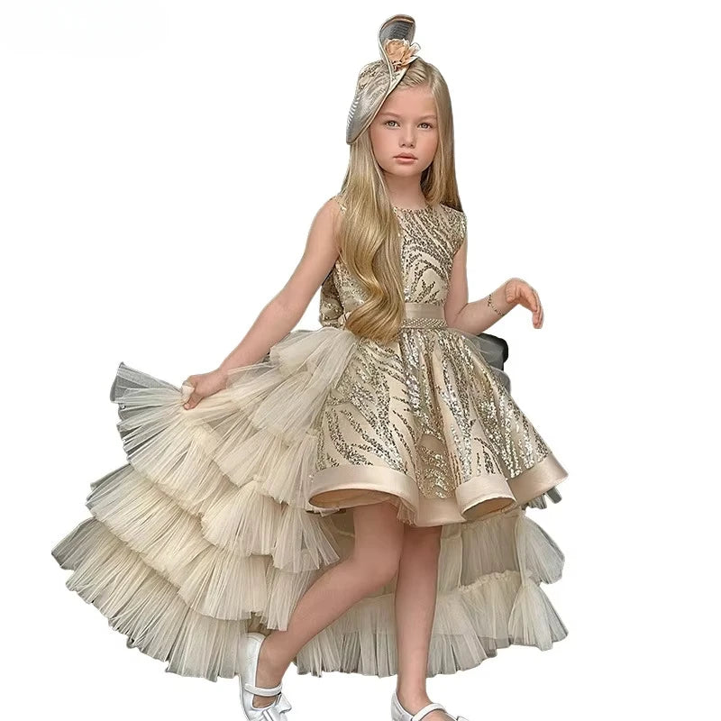 Girl's Princess Dress Cute Party Clothes for Special Events