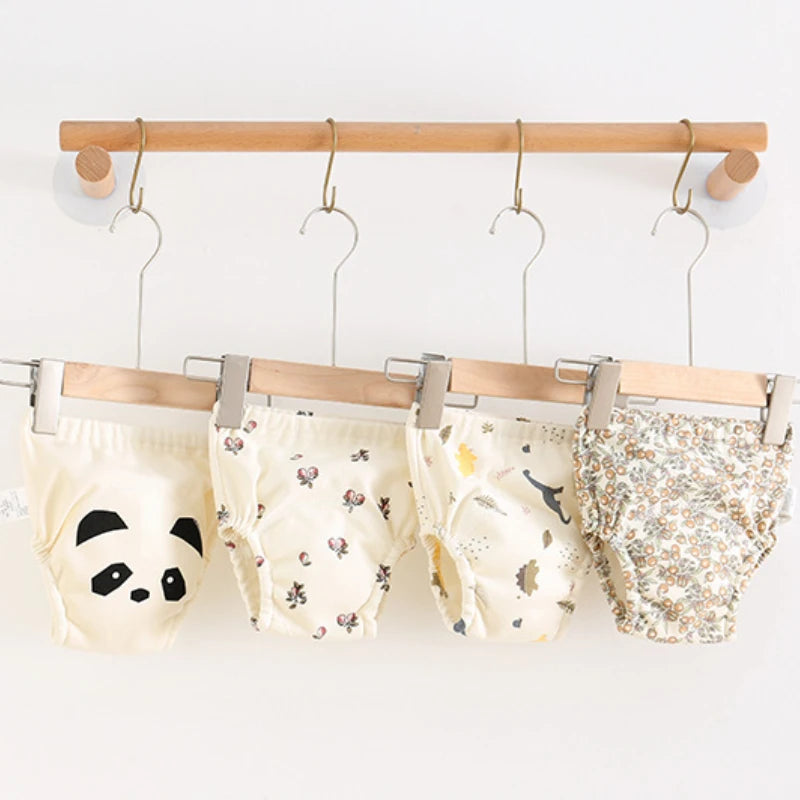 Cotton Baby Training Pants for Kids Diaper Waterproof Underwear