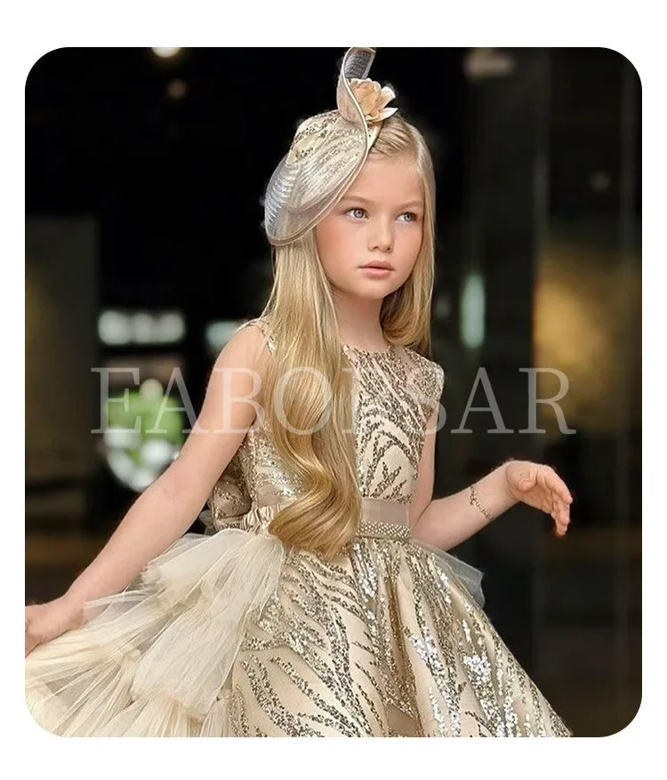 Girl's Princess Dress Cute Party Clothes for Special Events