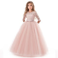Beauty pageant dress Elegant wedding flower girl dress
