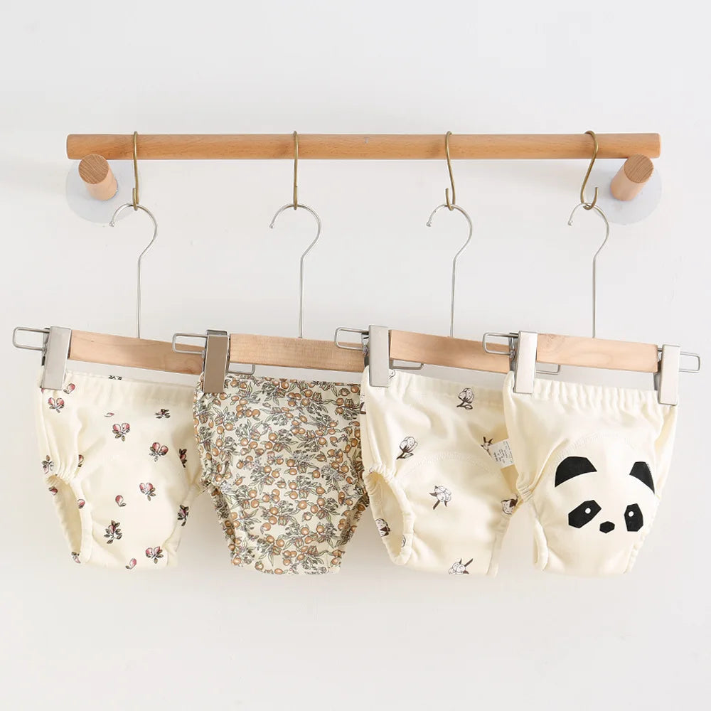 Cotton Baby Training Pants for Kids Diaper Waterproof Underwear