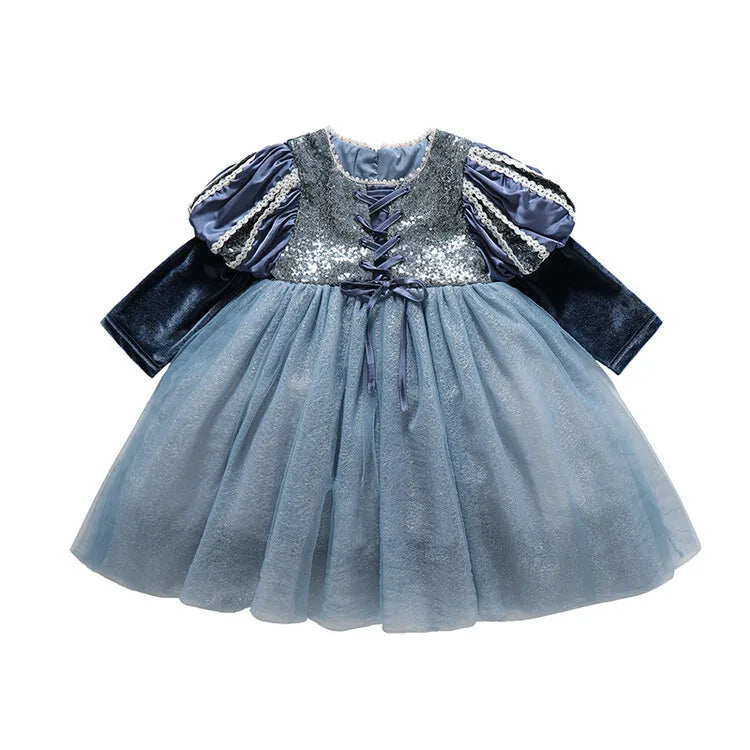 Girls Dress 2023 Spring  Autumn New Western Style dress