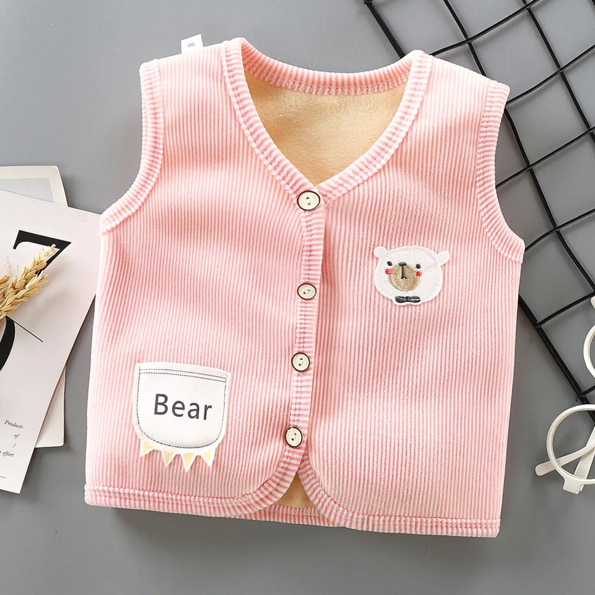 Kids Clothes Waistcoat