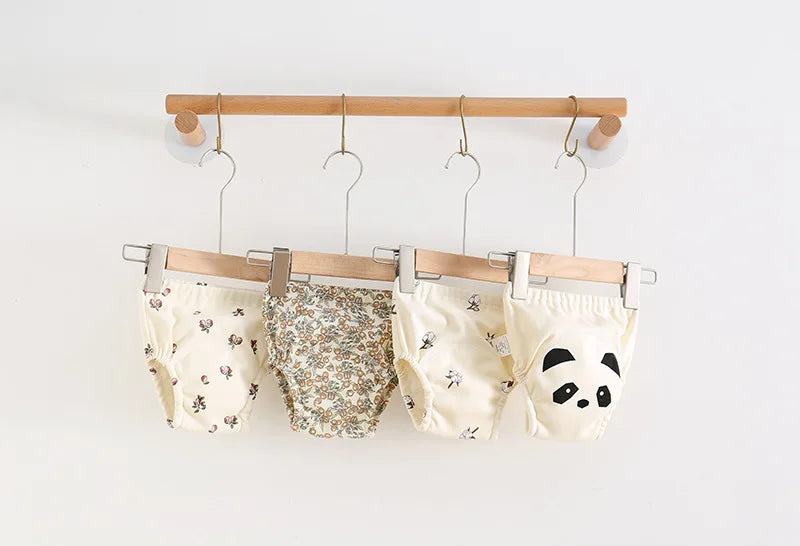 Cotton Baby Training Pants for Kids Diaper Waterproof Underwear