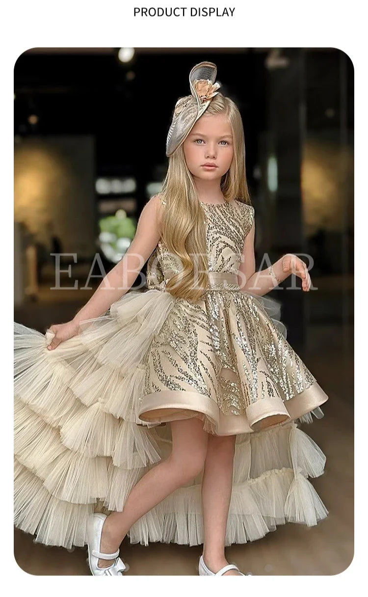 Girl's Princess Dress Cute Party Clothes for Special Events