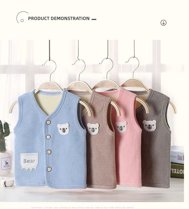 Kids Clothes Waistcoat