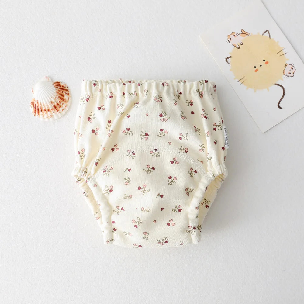 Cotton Baby Training Pants for Kids Diaper Waterproof Underwear