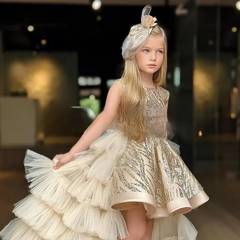 Girl's Princess Dress Cute Party Clothes for Special Events